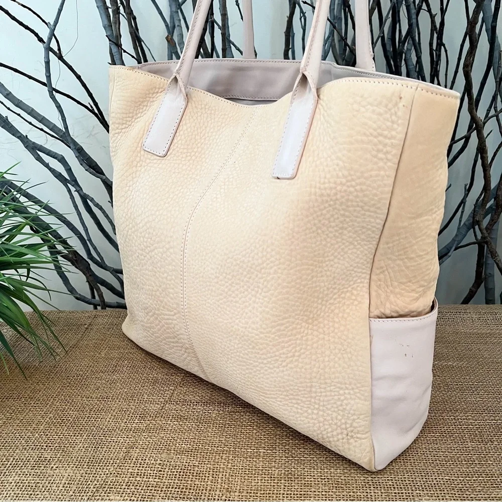 Molton Brown Buttery Pebble Nubuck Leather Tote